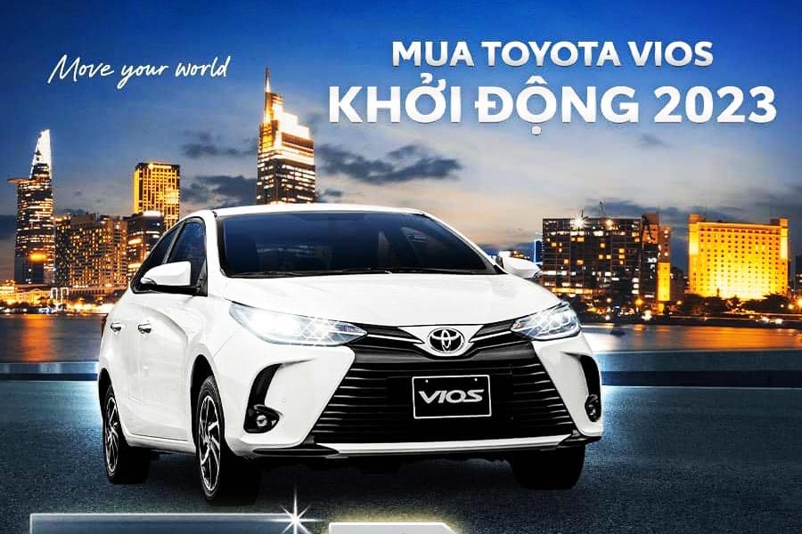 Khuyến mãi Toyota Vios & Hỗ trợ Trước Bạ
