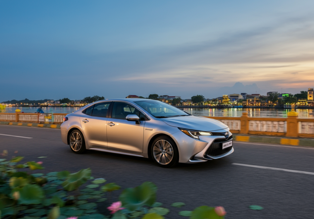 Xe Hybrid Toyota tại đại lý Toyota Ninh Kiều Cần Thơ
