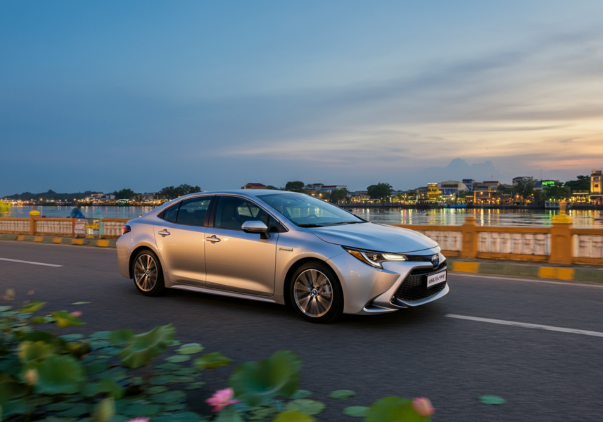 Xe Hybrid Toyota tại đại lý Toyota Ninh Kiều Cần Thơ